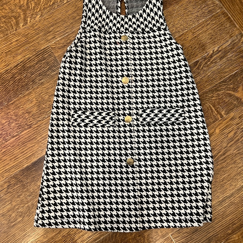Zara Girls Stylish Black and White Dress